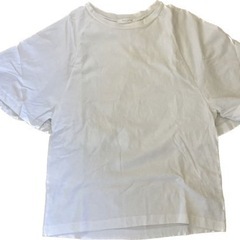 【ネット決済】白Tシャツ　丸首　Mサイズ