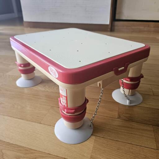 【中古】高さ調整可能 浴槽台◆浴槽内椅子◆踏み台◆入浴補助用具◆介護◆妊婦◆安寿 アロン化成