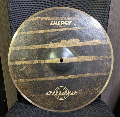 【独占販売品】omete cymbals Energy Crash 16インチ