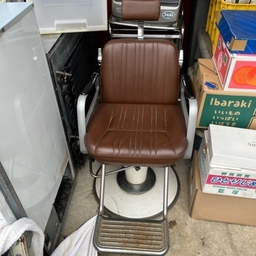 床屋の椅子
