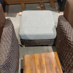 藤　ラタン　ウォーターヒヤシンス　アジアン　ソファセット