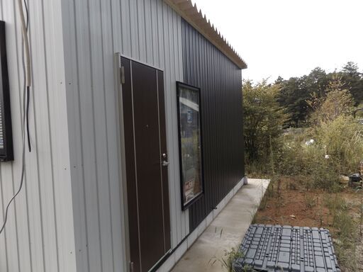 展示品 モデルコンテナハウス 未居住品 土地、電気、水があればすぐに