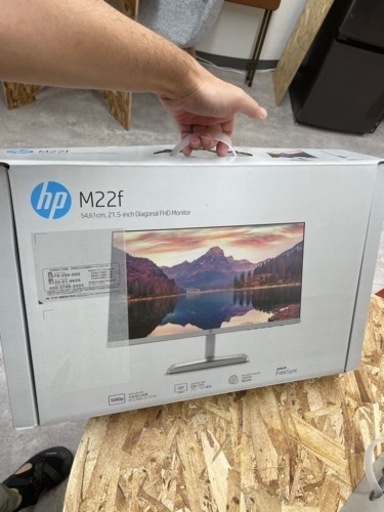 良好、日本HP M22f FHDディスプレイ　箱付きです