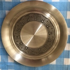 錫製　平皿