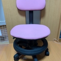 学習机などのイス　勉強椅子　ピンク