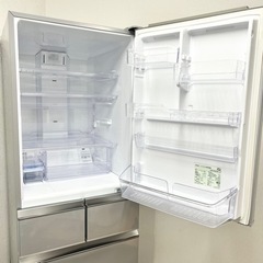 激安‼️15年製 AQUA 5ドア冷蔵庫 AQR-SD42D(S)?08310SHARP(シャープ)壁掛け