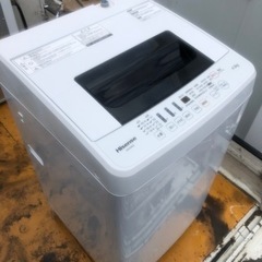 Hisense 4.5キロ　2018年式　洗濯機