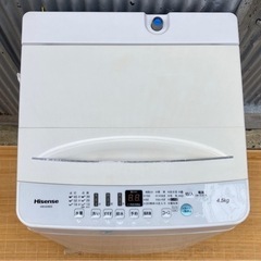 Hisense 4.5kg洗濯機 HW-E4503