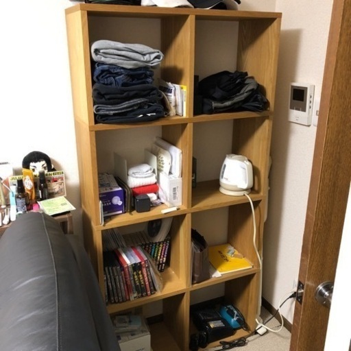 無印良品 スタッキングシェルフ 4段 2列 スタッキングシェルフ 通販