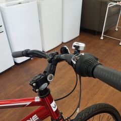 リサイクルショップどりーむ天保山店 No852 大人気クロスバイク！ メタリックレッドのフレームがかっこいい！