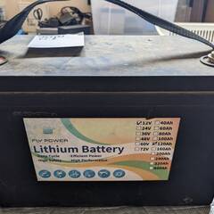蓄電池　12v 120Ah LiFePO4バッテリー　キャンプ用...