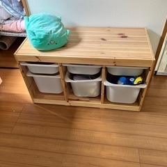 IKEAで買った収納棚
