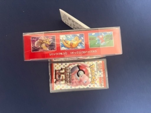 151 ポケモンカード シュリンク付きBOX 3BOX ポケモンカード151