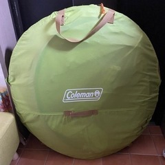 Coleman コールマン ポップアップシェード ライムグリーン