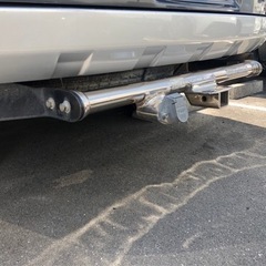 デリカ用　ステンレス製ヒッチメンバー