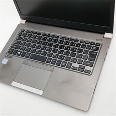 送料無料 高速SSD ノートパソコン 13.3型 軽量 薄型 東芝 R63/J 中古 