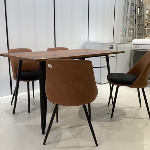 トレファク神戸南店】ダイニング5点セット(未使用・キズ有り品)ルイス