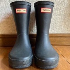 HUNTER キッズ　レインシューズ 14cm