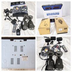 防犯カメラセット　カメラ2台　200万画素　レコーダー容量1.5TB