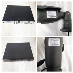 防犯カメラセット　カメラ2台　200万画素　レコーダー容量1.5TB