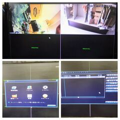 防犯カメラセット　カメラ2台　200万画素　レコーダー容量1.5TB