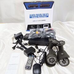 防犯カメラセット　カメラ2台　200万画素　レコーダー容量1.5TB