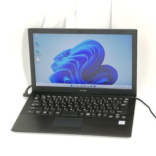 送料無料 ノートパソコン 高速SSD フルHD 13.3型 SONY VJPB11C11N 中古良品 第6世代 i5 8GB 無線 Bluetooth Webカメラ Windows11 Office