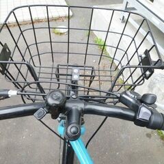 自転車 26インチ 7段変速 BRIDGESTONE SCHLEIN ブルー系 シティサイクル ブリヂストン シュライン 苫小牧西店