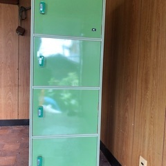 グリーン系 収納 カラーボックス 4段①