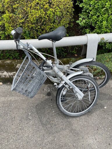 折りたたみ自転車 No.992 シルバー 20インチ サカモトテクノ カリブー