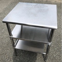 ⭐︎中古品　作業台　630×600×850mm  厨房用品⭐︎