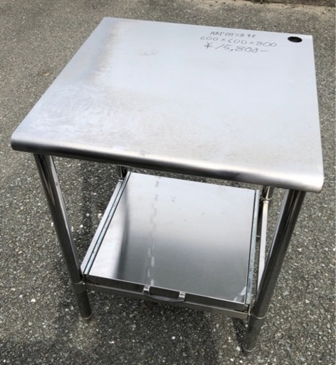 ⭐︎中古品　作業台　600×600×800mm  厨房用品⭐︎