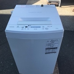 TOSHIBA 2019年 4,5kg 洗濯機！