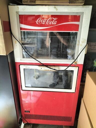 コカコーラの冷蔵庫　ジャンク品