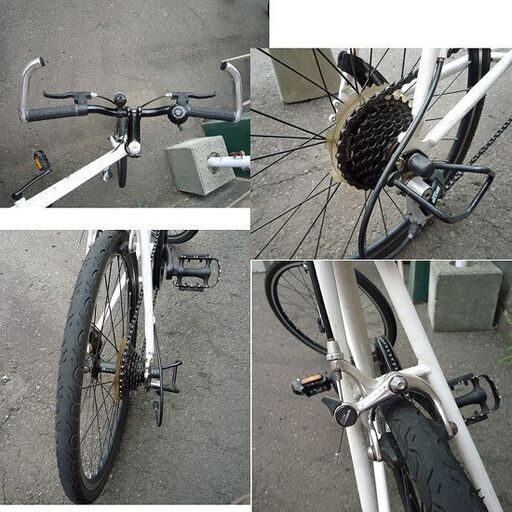 SAPPORO BIKE サッポロ バイク 7段切替 自転車 ホワイト 20インチ 札幌市東区 新道東店