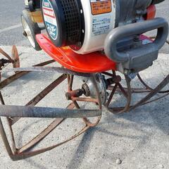 ヤンマー管理機　スパイラルローター草刈り