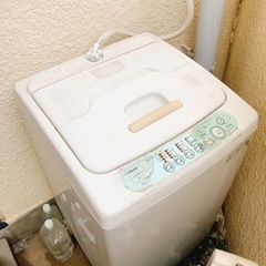 【差し上げます　動作確認済　4.2kg洗濯機　TOSHIBA　A...