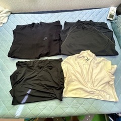 洋服　メンズ　アンダーシャツ　色々なタイプ　野球で着用　洗濯済み