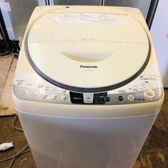 洗濯乾燥機8.0kg　Panasonic NA-FR80H7 中古 洗濯8.0kg 乾燥4.5kg 泡洗浄 全自動洗濯乾燥機