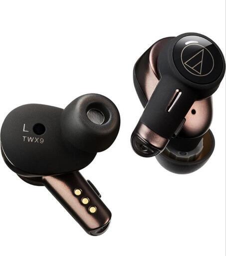 【携帯充電器のオマケ付き♪】ATH-TWX9 保証付き 高音質 完全ワイヤレスイヤホン ノイズキャンセリング　オーディオテクニカ 防水