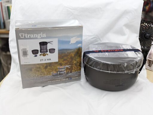 ☆ジモティー割引有り☆【★未使用品★】trangia ストームクッカーS TR-27-3 HA　ag-sp046