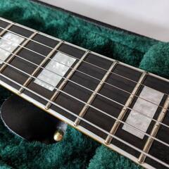 極美品　エドワーズ　Edwards E-SA-180LTC Black ESP セミアコ ES-335 ハードケース付属　GOTO　ロックペグ　