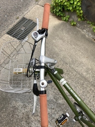 ミニベロ20インチ外装6段変速チェーン新品交換済み