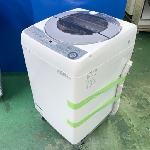 ⭐️SHARP⭐️全自動洗濯機　2018年8kg  大阪市近郊配送無料