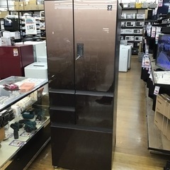 #H-63【ご来店頂ける方限定】SHARPの6ドア冷凍冷蔵庫です