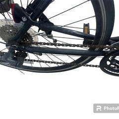 BRIDGESTONE シルヴァ CYLVA FR16 アルミ クロスバイク ブラック サビ有り　フレーム汚れあり