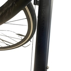 BRIDGESTONE シルヴァ CYLVA FR16 アルミ クロスバイク ブラック サビ有り　フレーム汚れあり