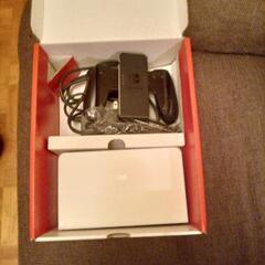 美品！！任天堂SwitchELホワイト社外コントローラー、ブルーライト