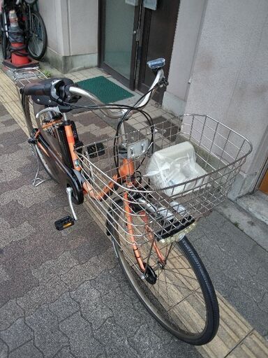 電動自転車 Panasonic Lithium vivi DX オレンジ 97 🌞 Panasonic