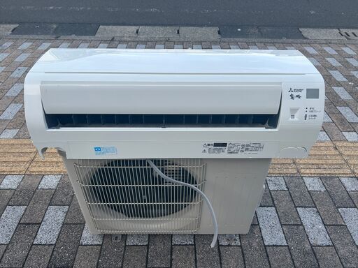 決まりました三菱 エアコン✨6畳程度 2018年製 MSZ-GE2218✨エアコンクリーニング渡し